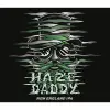 "Haunting face design for Haze Daddy IPA."