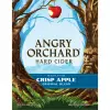 Angry Orchard hard cider label featuring apple tree.