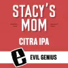 Label design for Stacy's Mom Citra IPA.