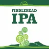 Green label design featuring Fiddlehead IPA branding.